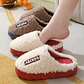 Pantuflas de algodón de otoño e invierno para parejas - Miniatura 2