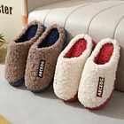 Pantuflas de algodón de otoño e invierno para parejas 3