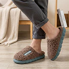 Pantuflas de algodón de otoño e invierno para parejas 13
