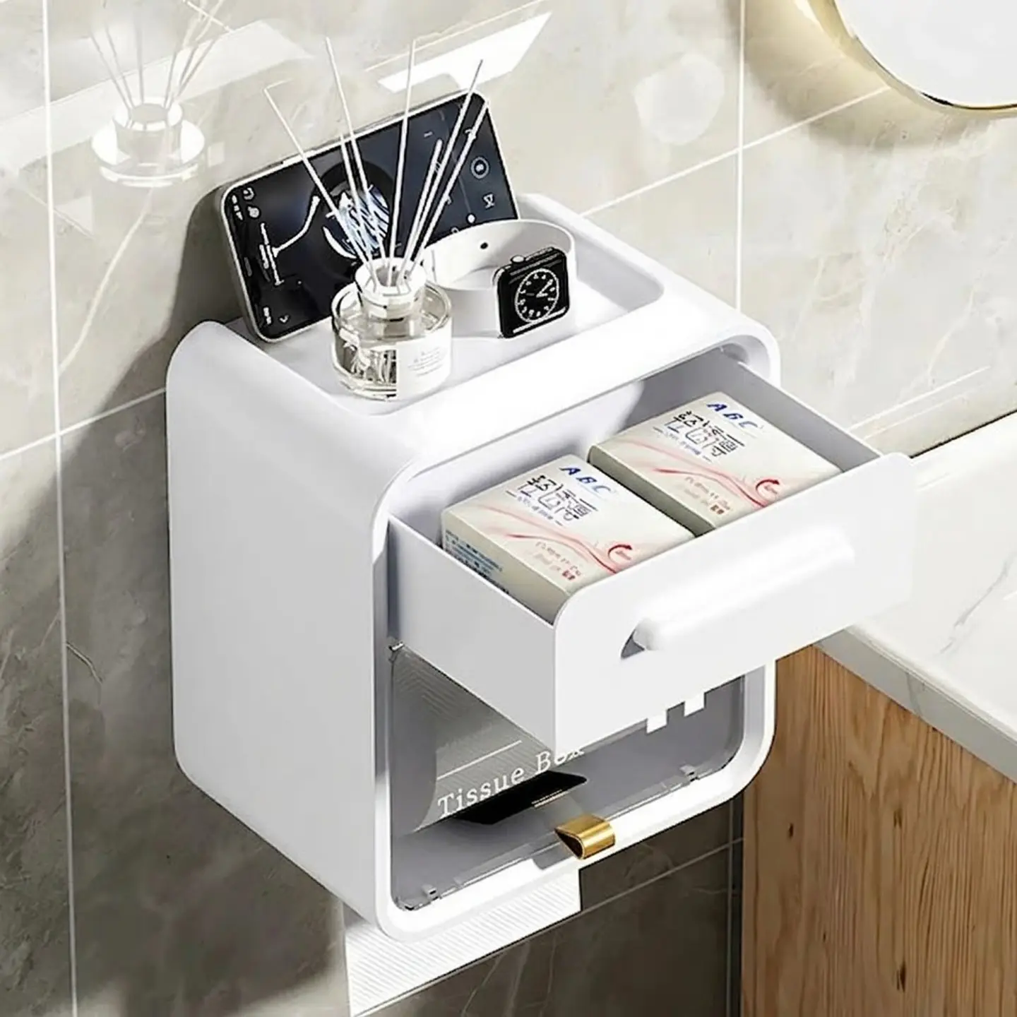 Dispensador De Papel Higienico De Pared 6