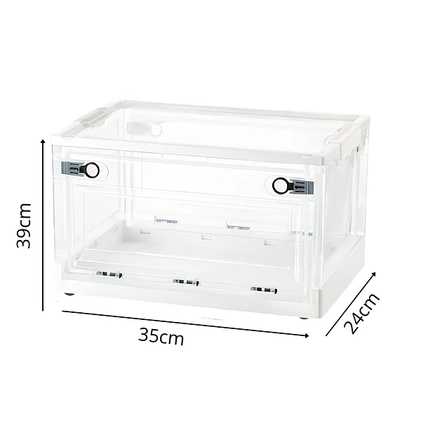 Organizador Apilable Plegable Con Tapas Oficina 6