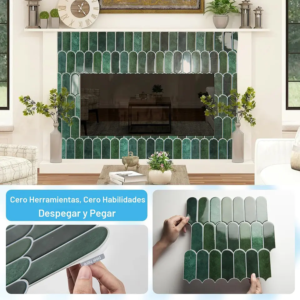 Revestimiento Pared Autoadhesivo Resistente 5