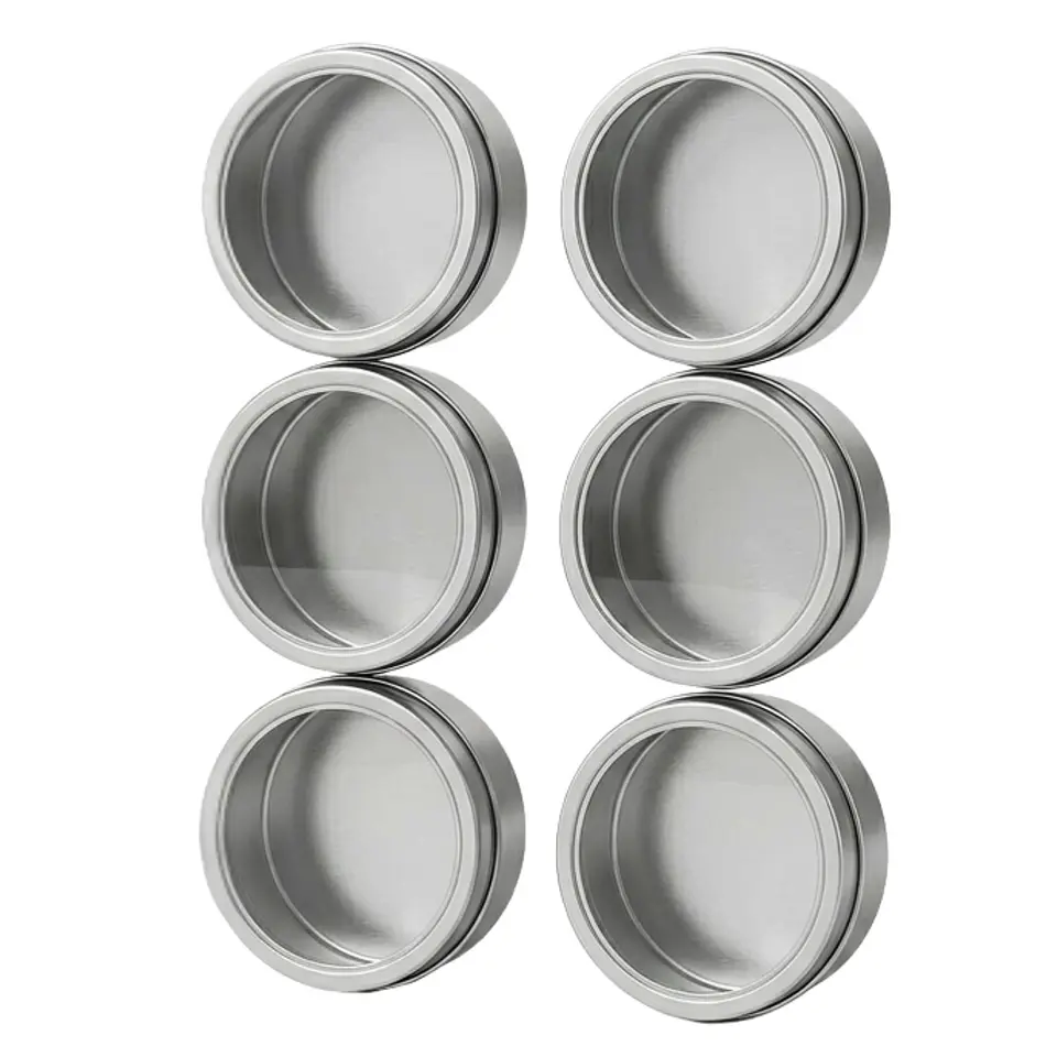 Set 6 De Especieros Magnéticos Para Pared 3