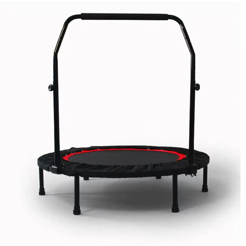 Trampolín Fitness 1,02 m con Barra Ejercicio Resistente 2
