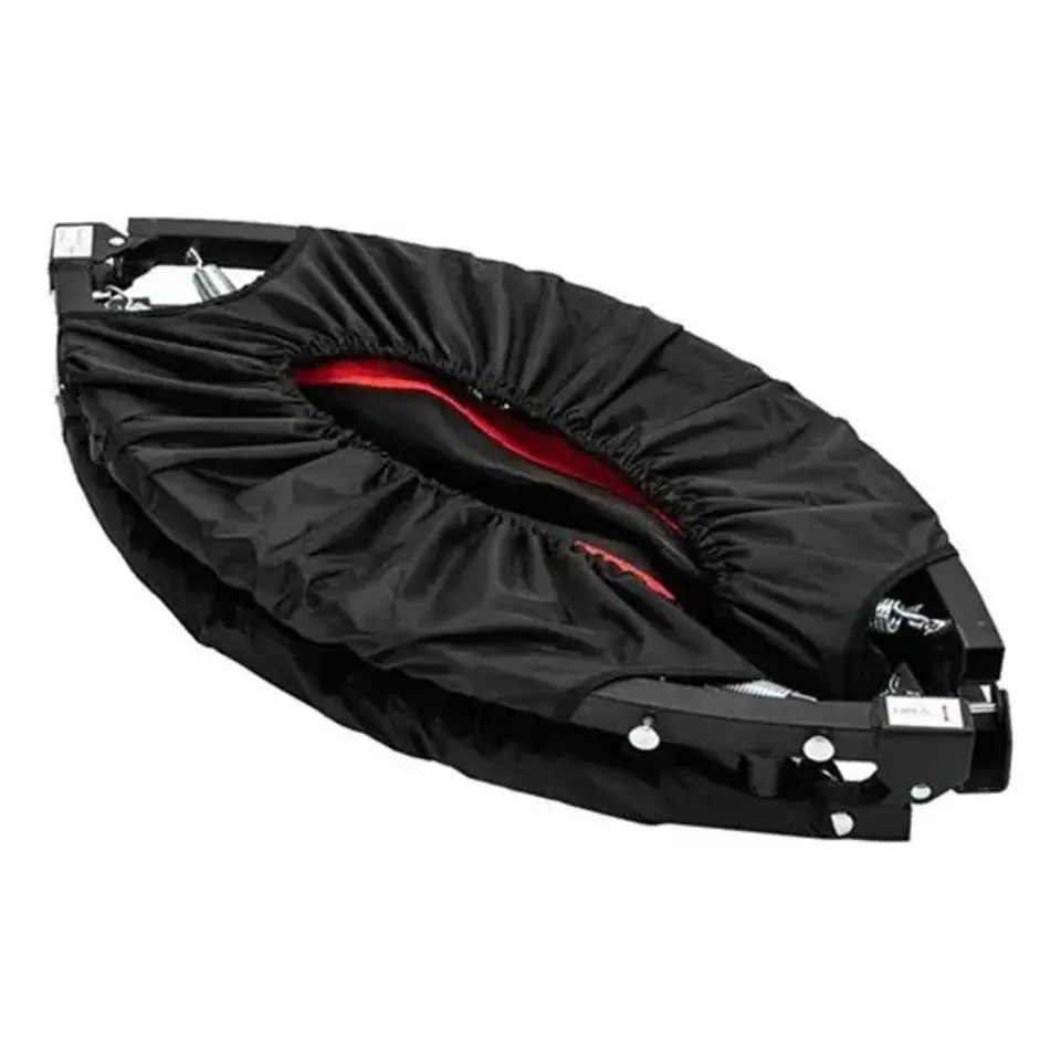 Trampolín Fitness 1,02 m con Barra Ejercicio Resistente 3