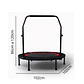 Trampolín Fitness 1,02 m con Barra Ejercicio Resistente - Miniatura 4