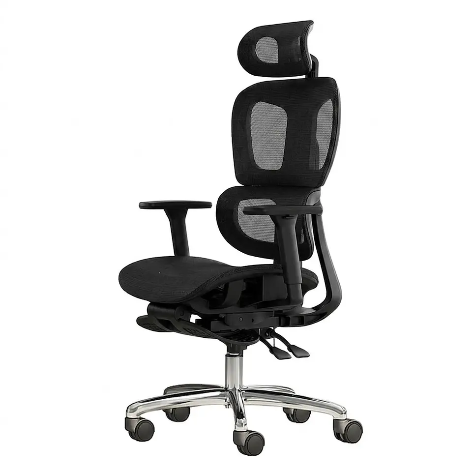 Silla Oficina Élite Ergonómica Soporte Lumbar Cervical Ajustable 5
