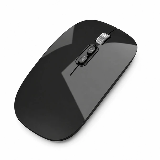 Mouse Delgado Escritorio Bluetooh Inalámbrico Led 1600 Dpi 22