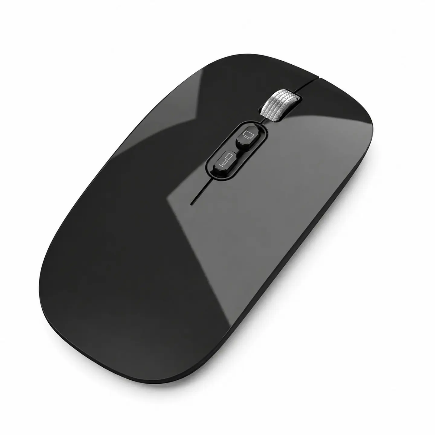 Mouse Delgado Escritorio Bluetooh Inalámbrico Led 1600 Dpi 22