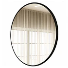 Espejo Circular De Pared Elegante Redondo 80cm De Diametro 6
