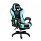 Silla Gamer Con Luz Rgb Reposapiés Y Masajeador Reclinable - Miniatura 29