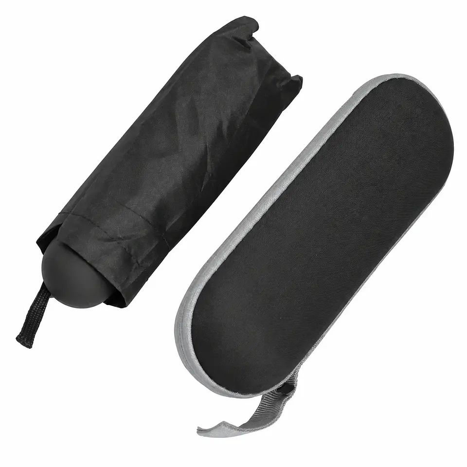Paraguas Plegable Capsula 8 Varillas UV Resistente Ligero 19