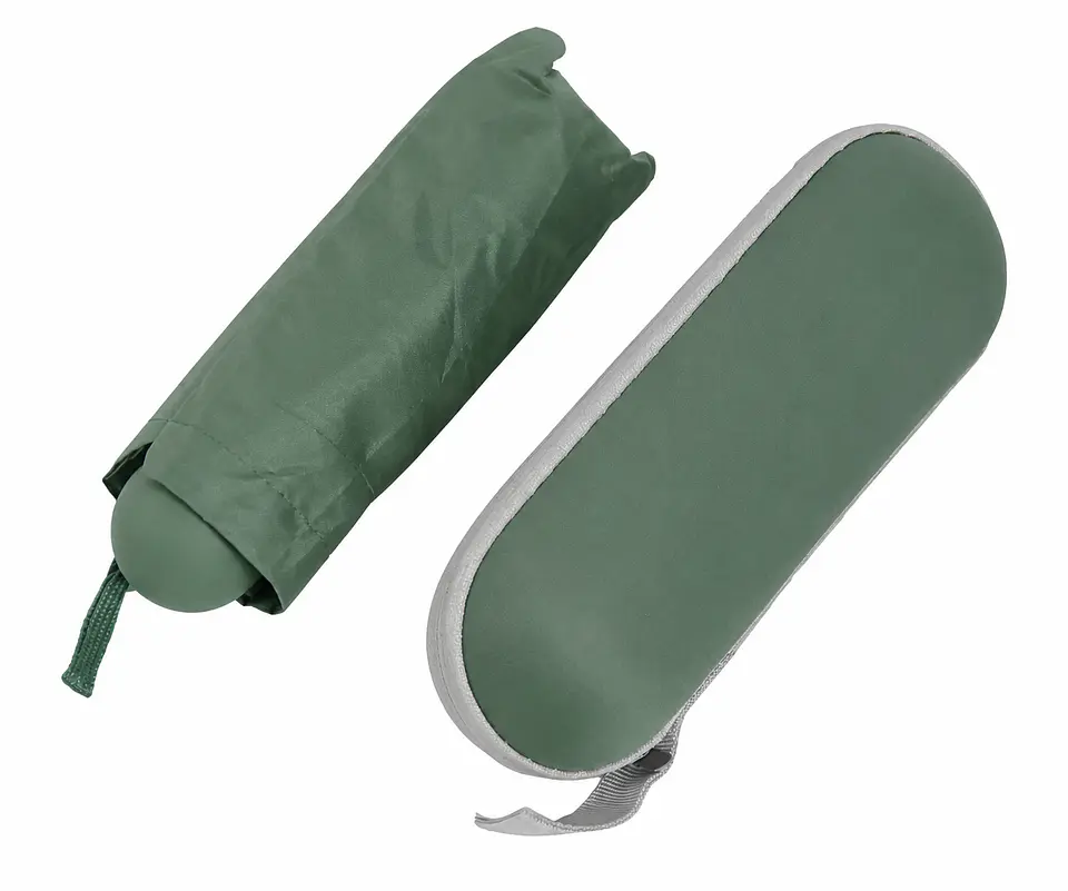 Paraguas Plegable Capsula 8 Varillas UV Resistente Ligero 11