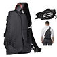 Mochila Cruzada Multiuso Bolso De Hombro Con USB - Miniatura 1