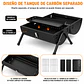Parrilla Carbón De Mesa 2 En 1 Con Plancha Para Hornear  - Miniatura 4