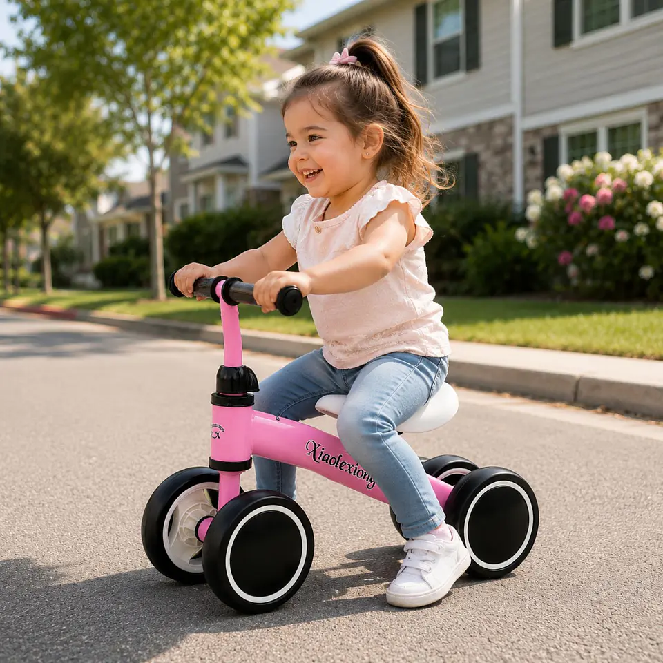 Mini Bicicleta De Equilibrio Andador Para Niños Sin Pedal 9