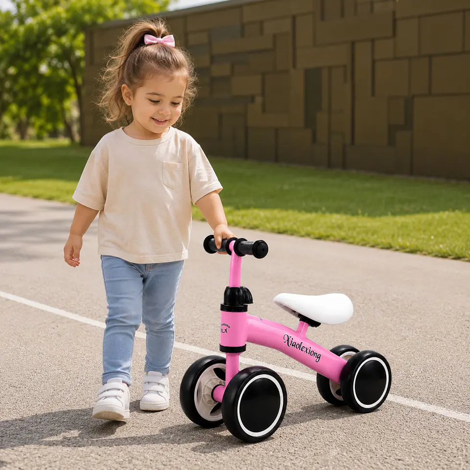 Mini Bicicleta De Equilibrio Andador Para Niños Sin Pedal 10