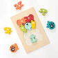 Rompecabezas De Madera 3D Montessori Animales Didácticos - Miniatura 4