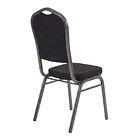Pack 4 Silla Tapizada Eventos Fiestas Conferencias Comedor 10