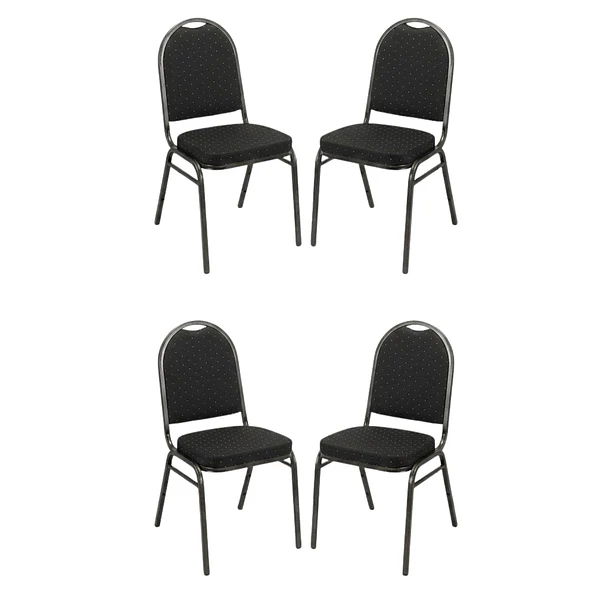 Pack 4 Sillas De Eventos Varios Hotel Restaurante Acolchada 7