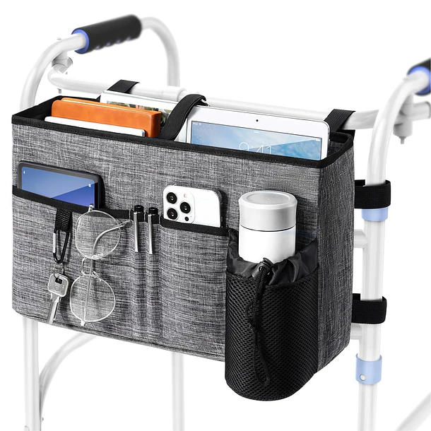 Organizador Para Andador Universal Con Portavasos 6