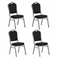 Pack 4 Silla Tapizada Eventos Fiestas Conferencias Comedor - Miniatura 1