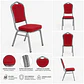 Silla Tapizada Apilable Eventos, Fiestas, Conferencias Y Mas - Miniatura 7