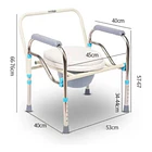 Asiento Silla Portatil Inodoro Ducha Baño Para Adulto Mayor (Recondicionado) 3