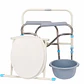 Asiento Silla Portatil Inodoro Ducha Baño Para Adulto Mayor (Recondicionado) - Miniatura 6
