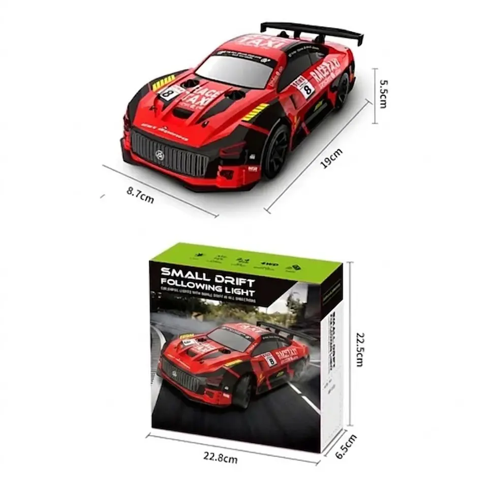 Auto Control Remoto Mini Drift 4x4 Con Repuestos Neumaticos 2