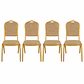 Pack 4 Silla Tapizada Eventos Fiestas Conferencias Comedor - Miniatura 16