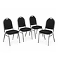 Pack 4 Sillas De Eventos Varios Hotel Restaurante Acolchada- REACONDICIONADO - Miniatura 6