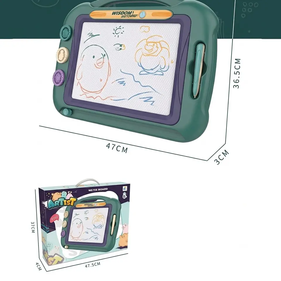 Tablero De Dibujo Magnético Multifuncional Para Pintar 12