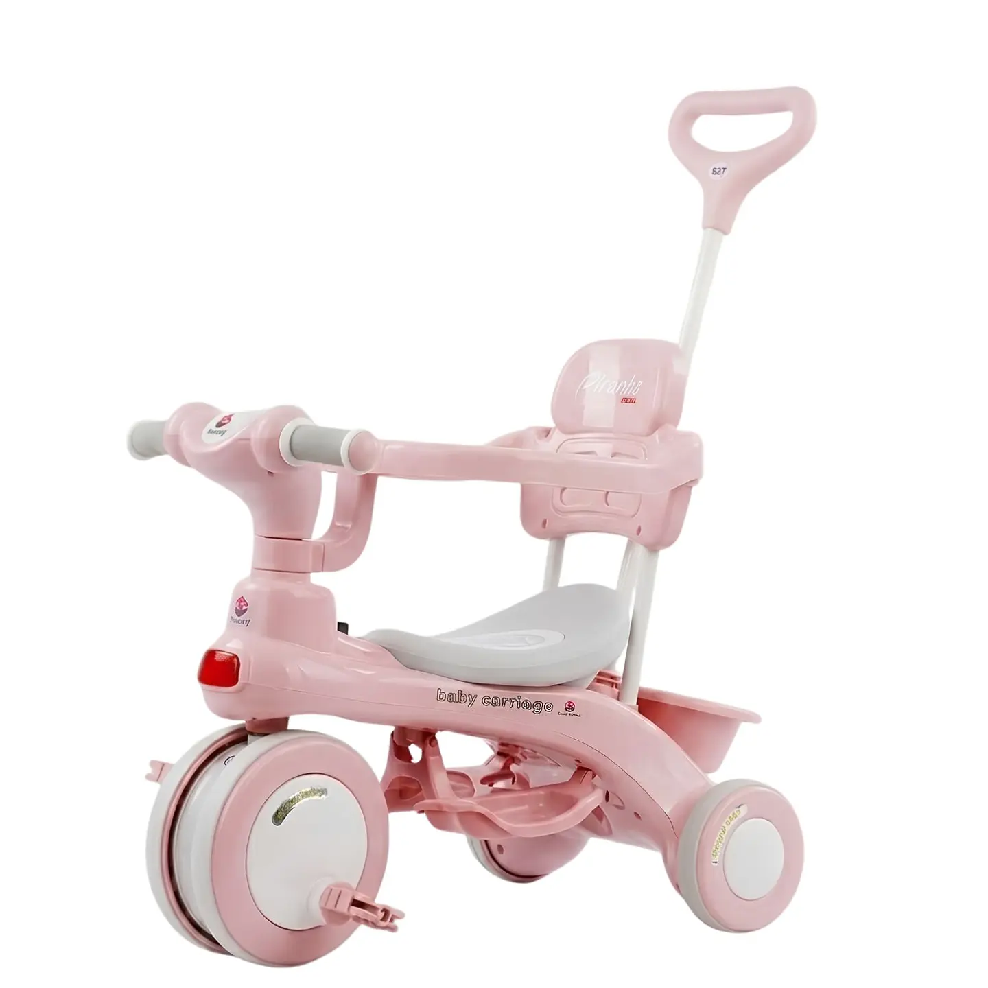 Triciclo Bicicleta Infantil Con Musica Y Luces 6