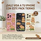Pack 3 Carcasas Funda Silicona iPhone 15 Pro Max Capibara Antigolpes - Miniatura 3