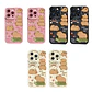 Pack 6 Carcasas Funda Silicona iPhone 15 Pro Max Capibara Antigolpes - Miniatura 1