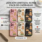 Pack 6 Carcasas Funda Silicona iPhone 15 Pro Max Capibara Antigolpes - Miniatura 4