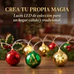 Luces Guirnalda Esferas LED USB Decoración Navidad 10M - Miniatura 3