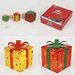 Set 3 Cajas Regalo Navideñas Con Luces LED Cálido  - Miniatura 4