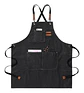 Pack 4 Delantales Pechera Unisex Multiuso Hogar Trabajo Parrilla - Miniatura 2