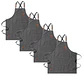 Pack 4 Delantales Pechera Unisex Multiuso Hogar Trabajo Parrilla - Miniatura 5