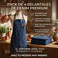 Pack 4 Delantales Pechera Unisex Multiuso Hogar Trabajo Parrilla - Miniatura 13