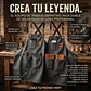 Pack 2 Delantales Pechera Unisex Multiuso Hogar Trabajo Parrilla - Miniatura 5