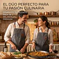 Pack 2 Delantales Pechera Unisex Multiuso Hogar Trabajo Parrilla - Miniatura 6