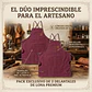 Pack 2 Delantales Pechera Unisex Multiuso Hogar Trabajo Parrilla - Miniatura 17