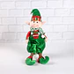 Set 2 Duendes Navideños De Peluche 48cm Pareja Niño Y Niña - Miniatura 2
