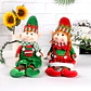 Set 2 Duendes Navideños De Peluche 48cm Pareja Niño Y Niña - Miniatura 4