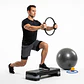 Pack Fitness 3en1 Step 2 Niveles, Anillo Y Pelota Yoga 75cm - Miniatura 1