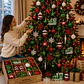 Set Adornos De Navidad 70 Piezas Esferas Árbol Navideño - Miniatura 4