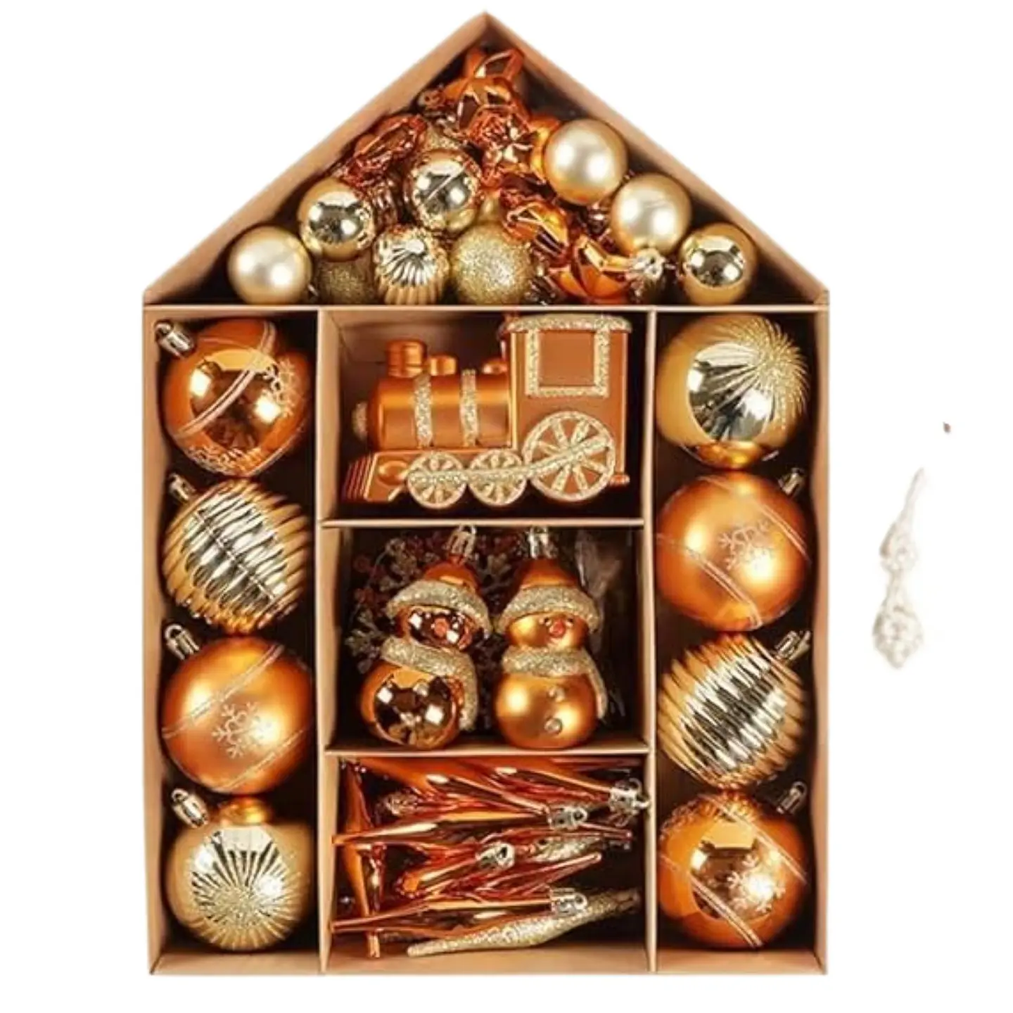 Set Adornos De Navidad 70 Piezas Esferas Árbol Navideño 9